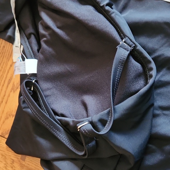 YONIQUE, NWT, Women's Top, Bathing suit, Black Size 18 W - Picture 10 of 10